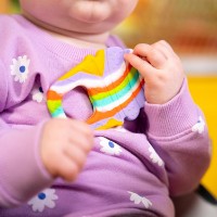 Inel gingival Bright Starts Soothing Soft Serve (16704) imaginea #4 — magazin online Desire.md