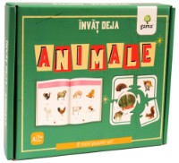 Настольная игра Gama Invat deja animale. 8 mini puzzle-uri. 3+ (9789731498355)