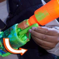 Blaster Nerf Zombie Blaster Driller (F8960) imaginea #4 — magazin online Desire.md
