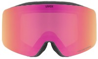 Лыжные очки Uvex Pwdr FM Black Matt/Pink фото №2 — интернет-магазин Desire.md