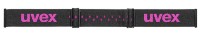 Лыжные очки Uvex Pwdr FM Black Matt/Pink фото №4 — интернет-магазин Desire.md