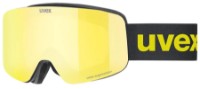 Лыжные очки Uvex Pwdr FM Black Matt/Yellow фото №1 — интернет-магазин Desire.md