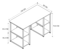 Письменный стол Nex Home 20-04-08 Antracit фото №2 — интернет-магазин Desire.md