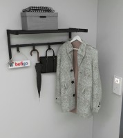 Вешалка Bofigo 21-20-06 Black фото №2 — интернет-магазин Desire.md