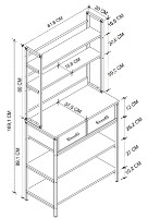 Etajeră Nex Home 28-02-02 Oak imaginea #4 — magazin online Desire.md