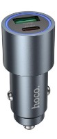 Автомобильная зарядка Hoco Z60 Bloom 48W Metal Gray фото №2 — интернет-магазин Desire.md