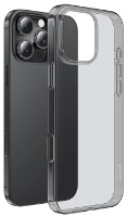 Husa de protecție Hoco Light Series TPU case for iPhone 16 Pro Transparent Black