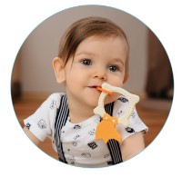 Inel gingival Roxy Kids Fox Beige (RBT20031) imaginea #4 — magazin online Desire.md