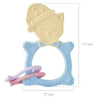 Inel gingival Roxy Kids Meow Blue (RMT-001) imaginea #5 — magazin online Desire.md