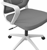 Офисное кресло Deco F-20141 A Grey/White  фото №5 — интернет-магазин Desire.md