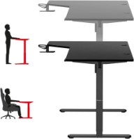 Геймерский стол Huzaro Hero 9.1 Black фото №5 — интернет-магазин Desire.md