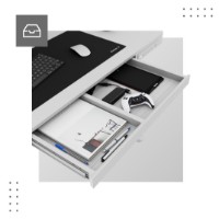 Masa de birou Mark Adler Leader 8.2 White imaginea #2 — magazin online Desire.md