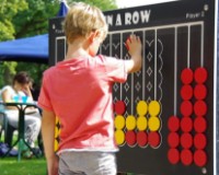 Panou interactiv PlayPark 3-in-ROW Black imaginea #3 — magazin online Desire.md