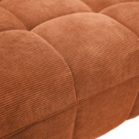 Кресло Deco W310G Velvet Orange фото №4 — интернет-магазин Desire.md
