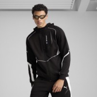 Hanorac pentru bărbați Puma Bmw Mms Hooded Sweat Jacket Puma Black, s.L (63061501) imaginea #2 — magazin online Desire.md