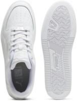 Ghete pentru copii Puma Caven 2.0 Lux Puma White/Cool Light Gray, s.38 imaginea #4 — magazin online Desire.md