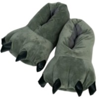 Păpuci de casă pentru copii ShopShop Claws 28cm Gray