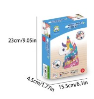 3D пазл-конструктор ShopShop Home made Clock B103B фото №2 — интернет-магазин Desire.md