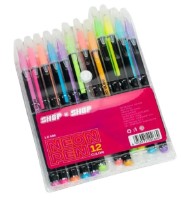 Pix cu gel ShopShop Neon 12pcs