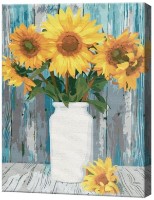 Tablou pe numere Art Gallery Econom Buchet de floarea soarelui EX8187 imaginea #1 — magazin online Desire.md