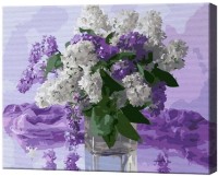 Tablou pe numere Art Gallery Econom Buchet de liliac EX7470 imaginea #1 — magazin online Desire.md