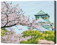 Tablou pe numere Art Gallery Econom Primăvară la templul chinezesc GX41913 imaginea #1 — magazin online Desire.md