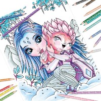 Carte de colorat pentru copii Nebulous Stars 11138. imaginea #4 — magazin online Desire.md