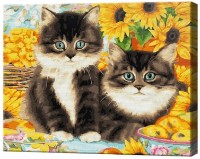 Tablou pe numere Art Gallery Econom Gemenii pufoși EX7512 imaginea #1 — magazin online Desire.md