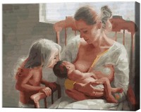 Tablou pe numere Art Gallery Econom Fericirea feminină GX27759 imaginea #1 — magazin online Desire.md