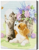 Картина по номерам Art Gallery Econom Игра с бабочкой EX7533 фото №1 — интернет-магазин Desire.md