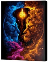 Картина по номерам Art Gallery Econom Львы инь-ян GX46962 фото №1 — интернет-магазин Desire.md