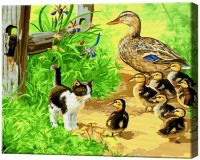 Tablou pe numere Art Gallery Econom Micuții la fermă EX5950 imaginea #1 — magazin online Desire.md