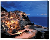 Tablou pe numere Art Gallery Econom Luminile orașului nocturn EX8494 imaginea #1 — magazin online Desire.md