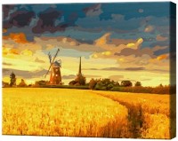 Картина по номерам Art Gallery Econom Поле пшеницы GX42306 фото №1 — интернет-магазин Desire.md