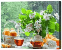 Tablou pe numere Art Gallery Econom Ceaiul plăcut GX33261 imaginea #1 — magazin online Desire.md