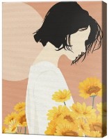 Tablou pe numere Art Gallery Econom Profilul fetei în nuanțe pastelate GX41328 imaginea #1 — magazin online Desire.md