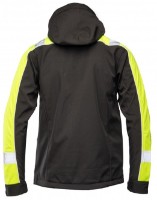 Jachetă pentru bărbați Seven Kings Rival Softshell Black/Yellow s.XL imaginea #3 — magazin online Desire.md