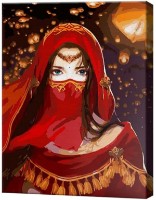 Tablou pe numere Art Gallery Econom Fata misterioasă GT66186 imaginea #1 — magazin online Desire.md