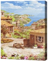 Tablou pe numere Art Gallery Econom Litoralul din Toscana GX45454 imaginea #1 — magazin online Desire.md