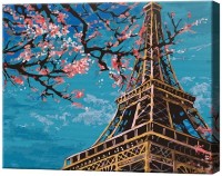 Картина по номерам Art Gallery Econom Цветущие деревья в Париже GX32528 фото №1 — интернет-магазин Desire.md