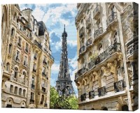 Картина по номерам Art Gallery Econom Эйфелева башня GX26042 фото №1 — интернет-магазин Desire.md