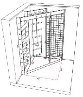 Spalier gimnastica PlayPark SG-300 imaginea #3 — magazin online Desire.md