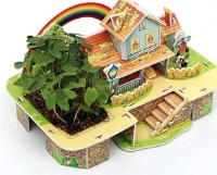 3D пазл-конструктор Zilipoo Rainbow Mini House (M-009)