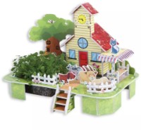 3D пазл-конструктор Zilipoo Friendly courtyard (M-008)