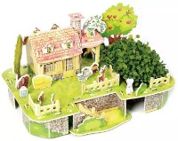 3D пазл-конструктор Zilipoo Funy Friends Home (M-011)