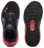 Adidași pentru copii Puma Soft Enzo 5 Ps Puma Black/Blue Crystal/Peach Frost, s.33 imaginea #6 — magazin online Desire.md