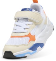 Adidași pentru copii Puma Trinity Ac+ Ps Alpine Snow/Puma White/Orange Glo/Clyde Royal, s.31.5 imaginea #4 — magazin online Desire.md