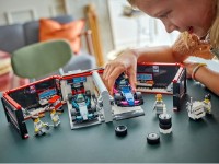 Set de construcție Lego City: F1 Garage & Mercedes-AMG & Alpine Cars (60444) imaginea #6 — magazin online Desire.md