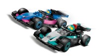 Set de construcție Lego City: F1 Garage & Mercedes-AMG & Alpine Cars (60444) imaginea #4 — magazin online Desire.md