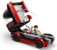 Set de construcție Lego City: F1 Truck with RB20 & AMR24 F1 cars (60445) imaginea #4 — magazin online Desire.md